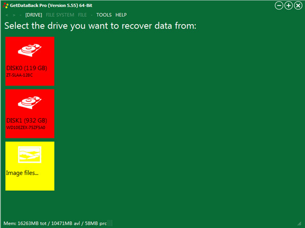 GetDataBackPro(电脑数据恢复工具)V5.63官方版					
						版本