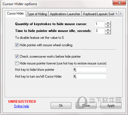 Cursor Hider