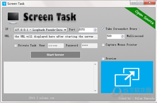 ScreenTask(屏幕共享软件)V1.0.0.0绿色版					
						版本