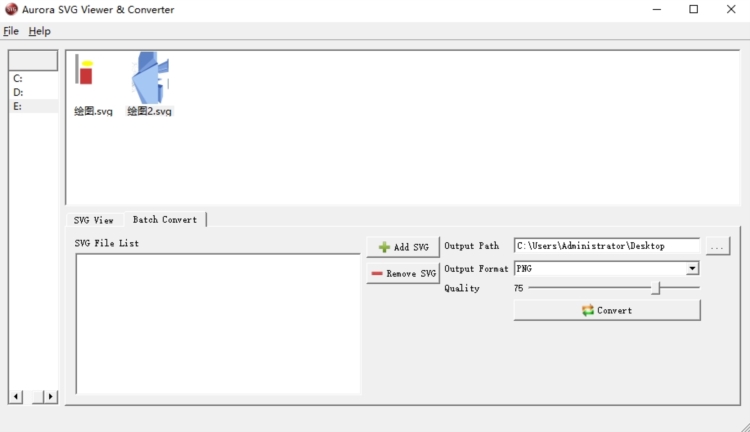 Aurora SVG Viewer & Converter截图3