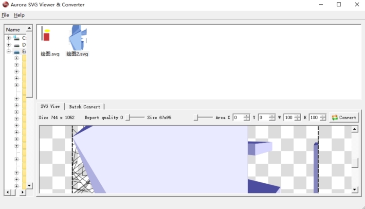 Aurora SVG Viewer & Converter截图4