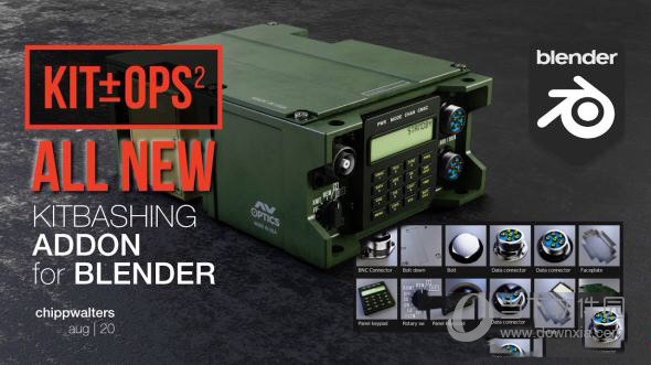 KitOps2(Blender硬面模型预设插件)V2.24.19免费版					
						版本