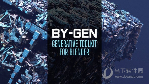 ByGen(Blender参数程序化抽象模型生成器插件)V9.2最新免费版					
						版本