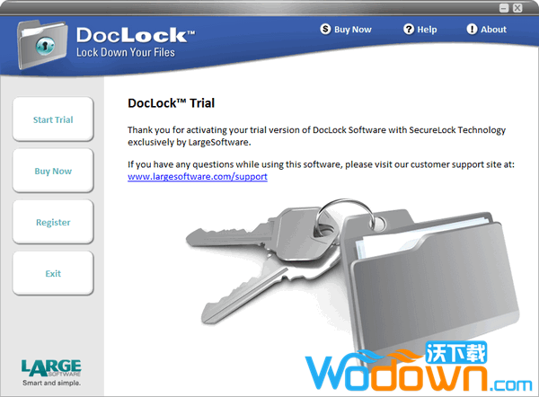 DocLock(文件夹加密软件)v2.1.1.1官方免费版