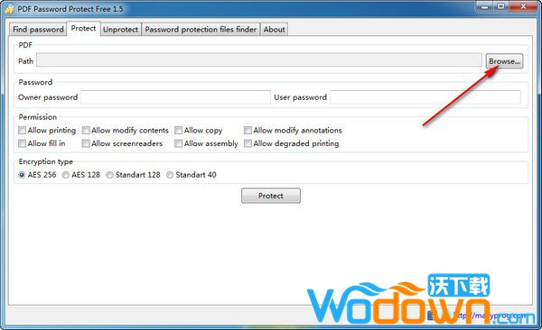 PDF Password Protect Free(PDF加密软件)v1.5免费版