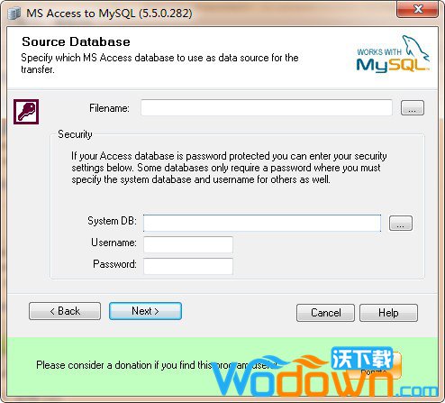 Bullzip MS Access To MySQL(Access转MySQL工具)v5.5.0.282官方免费版