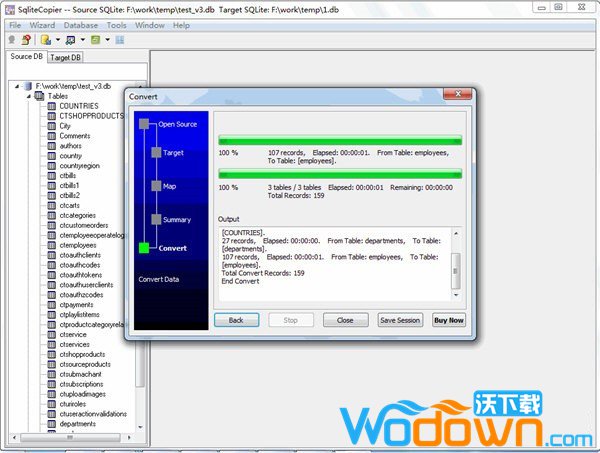 SqliteCopier(数据库复制软件)v1.7官方免费版